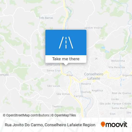 Rua Jovito Do Carmo map