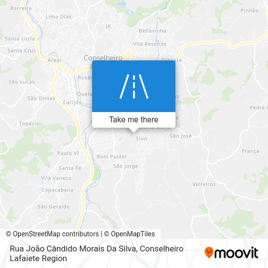 Rua João Cândido Morais Da Silva map