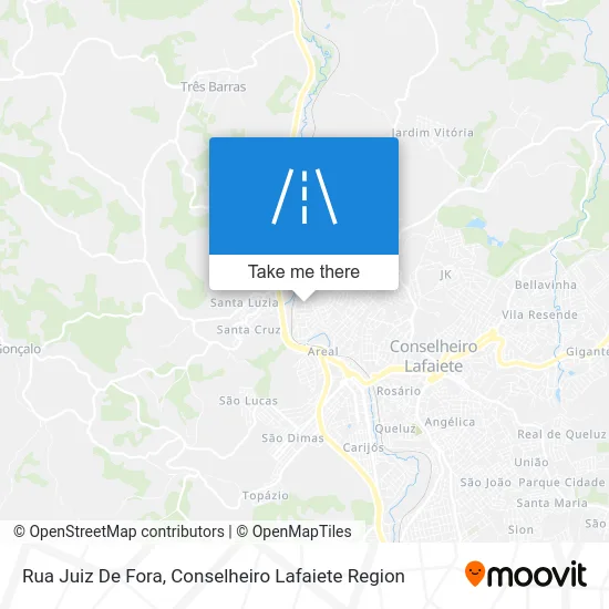 Rua Juiz De Fora map