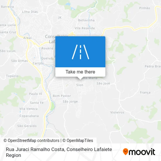 Rua Juraci Ramalho Costa map