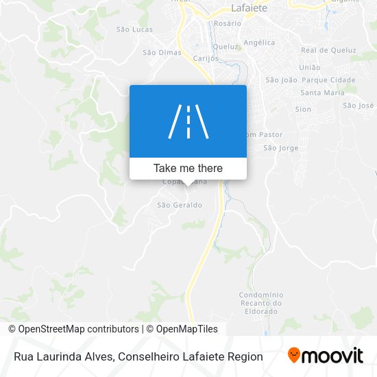Rua Laurinda Alves map