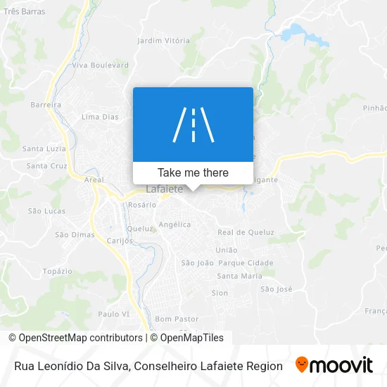 Rua Leonídio Da Silva map