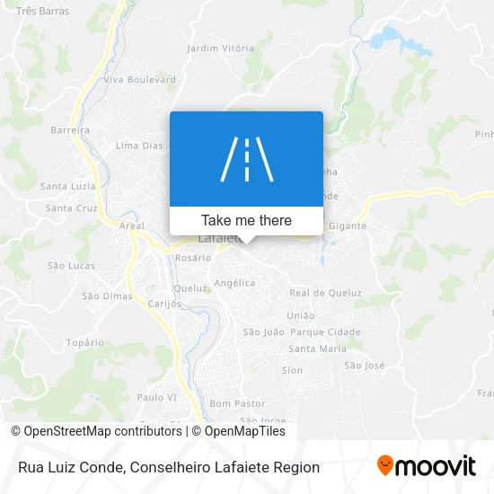 Rua Luiz Conde map