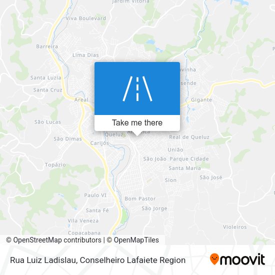 Rua Luiz Ladislau map