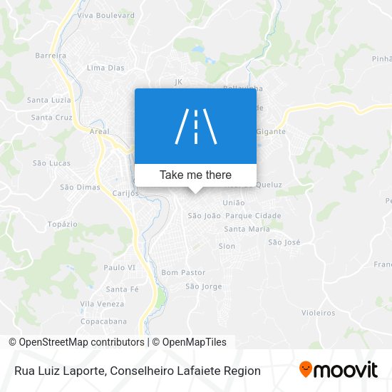 Rua Luiz Laporte map