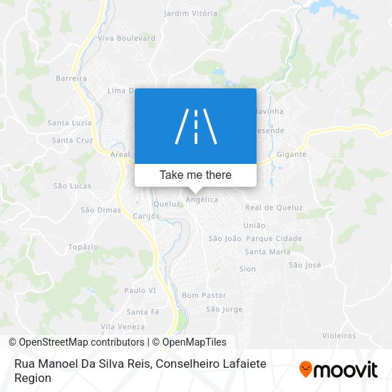 Rua Manoel Da Silva Reis map