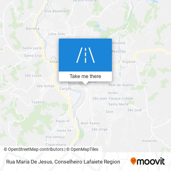 Rua Maria De Jesus map