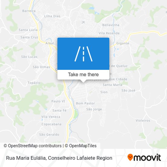 Rua Maria Eulália map