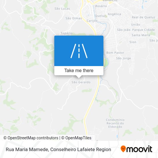 Rua Maria Mamede map
