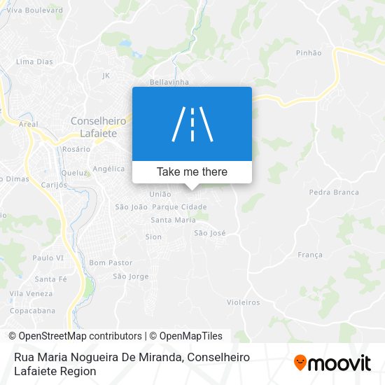 Rua Maria Nogueira De Miranda map
