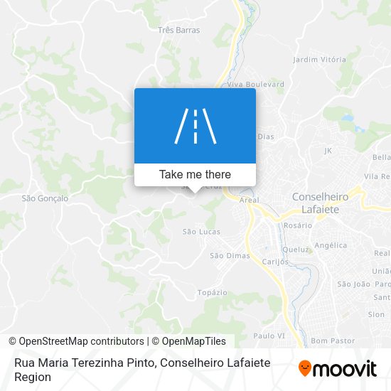 Rua Maria Terezinha Pinto map