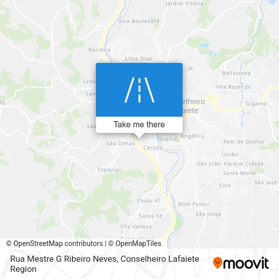 Rua Mestre G Ribeiro Neves map