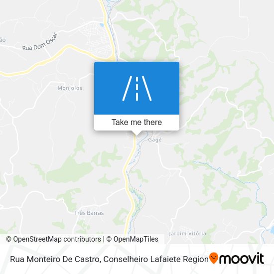 Rua Monteiro De Castro map