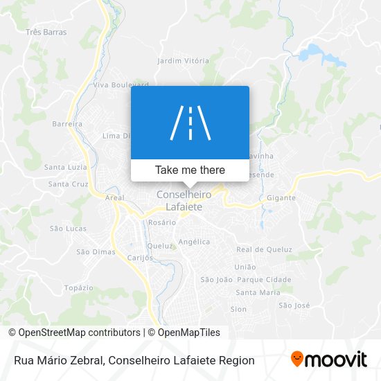 Rua Mário Zebral map