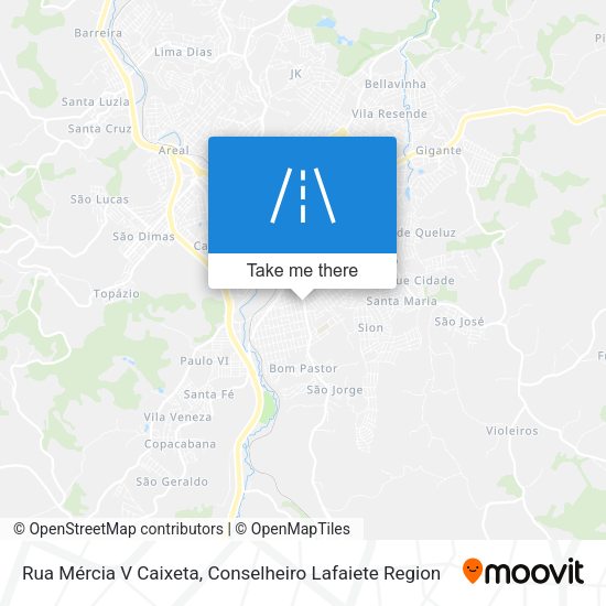Rua Mércia V Caixeta map