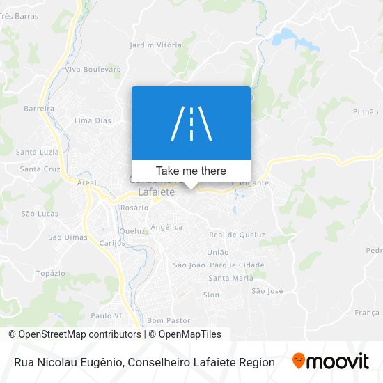 Rua Nicolau Eugênio map