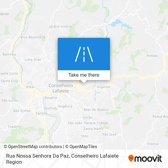 Rua Nossa Senhora Da Paz map