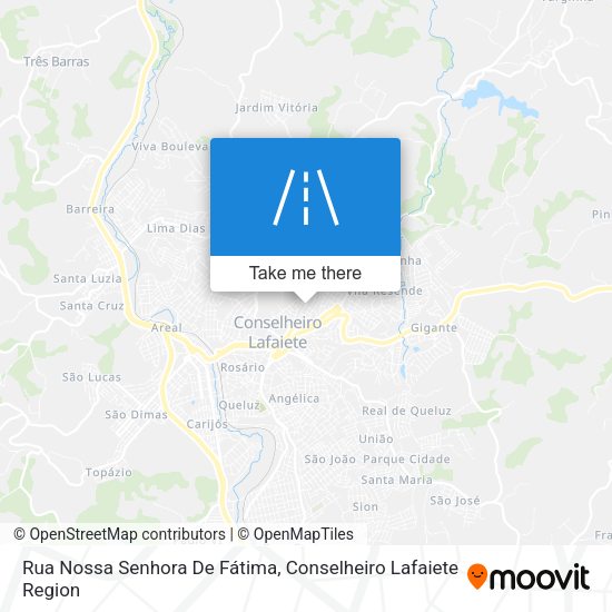 Rua Nossa Senhora De Fátima map