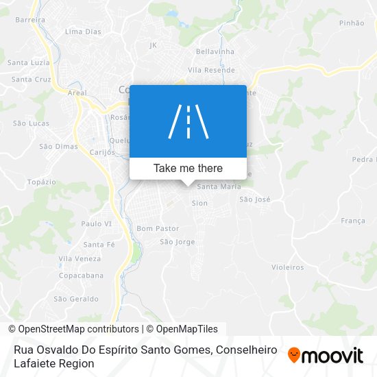 Rua Osvaldo Do Espírito Santo Gomes map