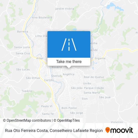 Rua Oto Ferreira Costa map