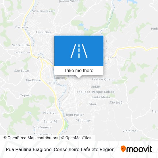 Rua Paulina Biagione map