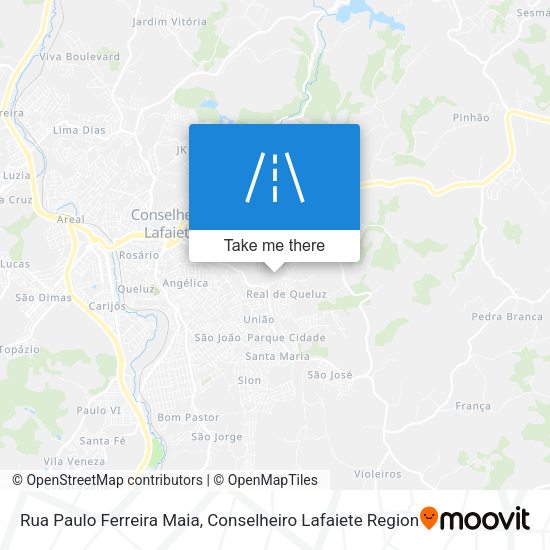 Rua Paulo Ferreira Maia map