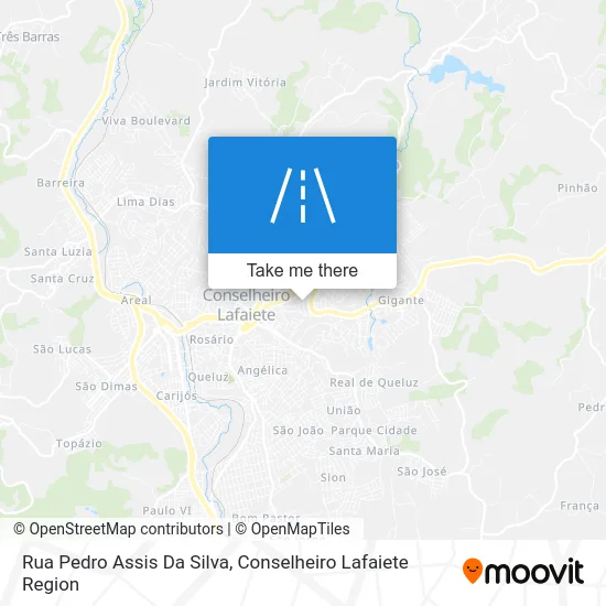 Rua Pedro Assis Da Silva map