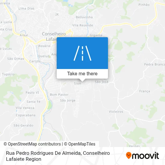 Rua Pedro Rodrigues De Almeida map