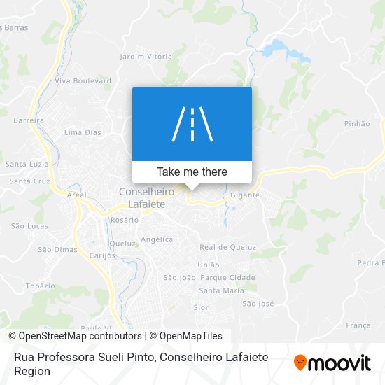 Rua Professora Sueli Pinto map
