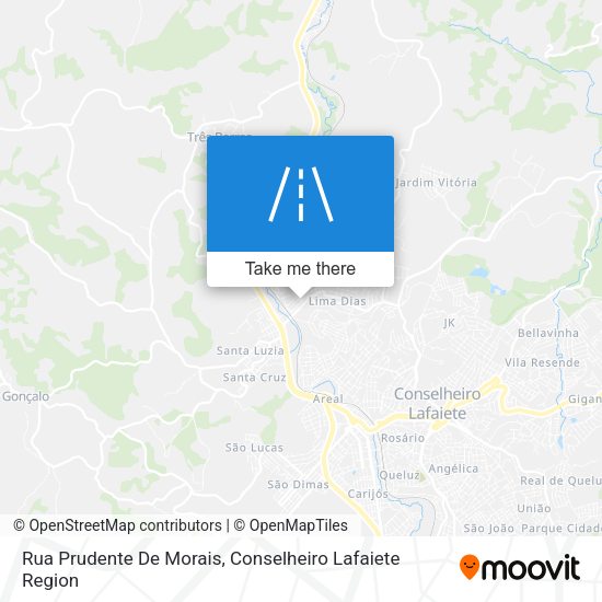 Rua Prudente De Morais map