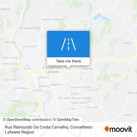Rua Raimundo Da Costa Carvalho map