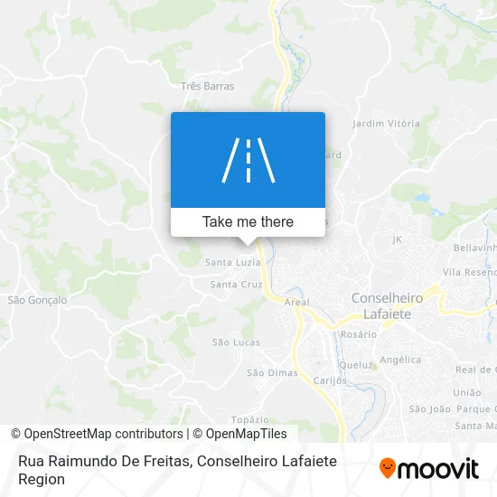 Rua Raimundo De Freitas map