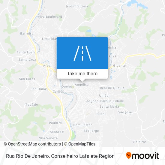 Rua Rio De Janeiro map