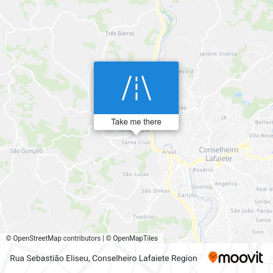 Rua Sebastião Eliseu map