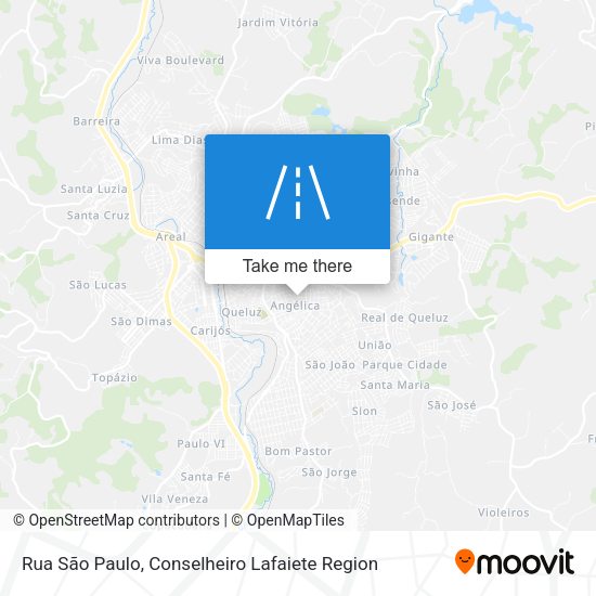 Rua São Paulo map