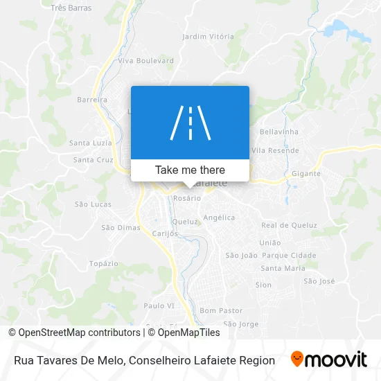 Rua Tavares De Melo map