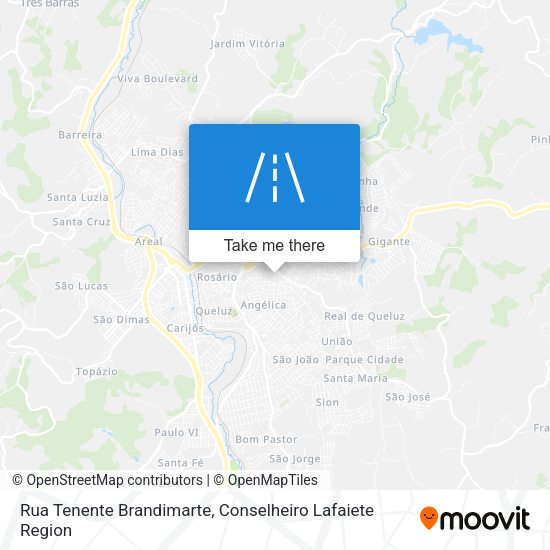 Rua Tenente Brandimarte map