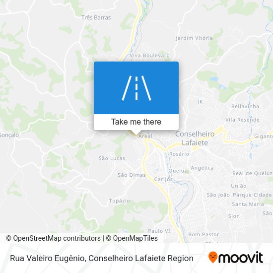 Rua Valeiro Eugênio map