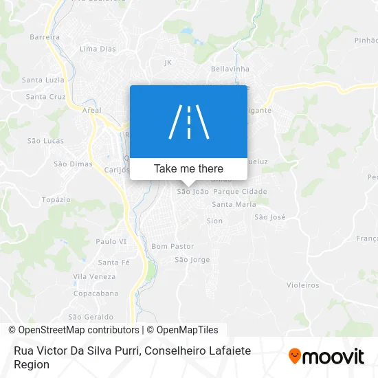 Rua Victor Da Silva Purri map