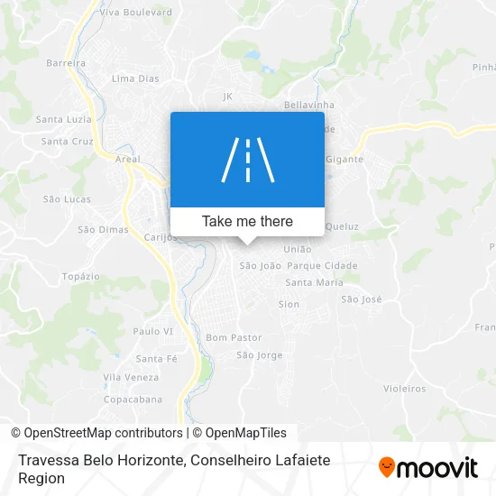 Travessa Belo Horizonte map