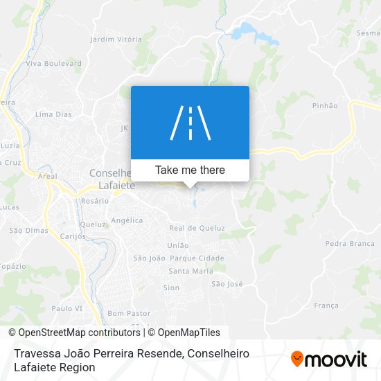 Travessa João Perreira Resende map