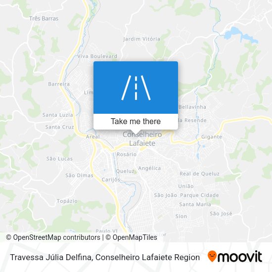 Travessa Júlia Delfina map