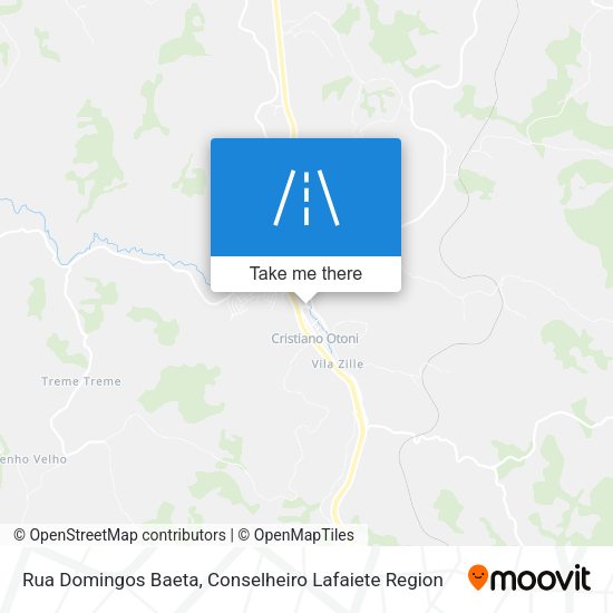 Rua Domingos Baeta map
