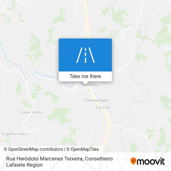 Rua Heródoto Marcenes Teixeira map