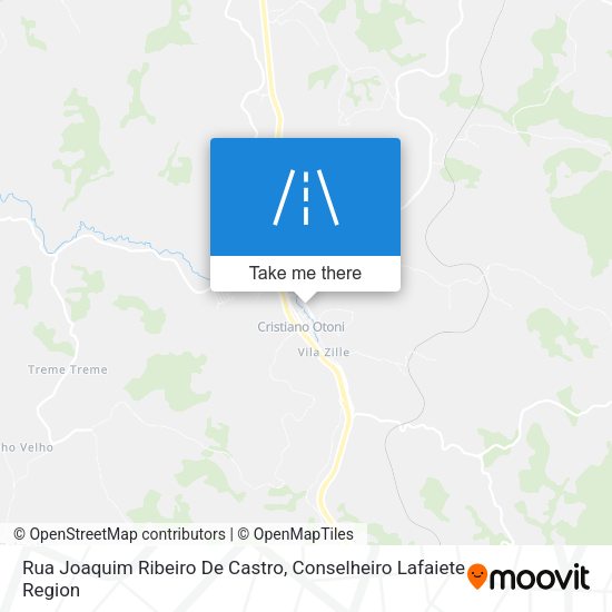 Rua Joaquim Ribeiro De Castro map