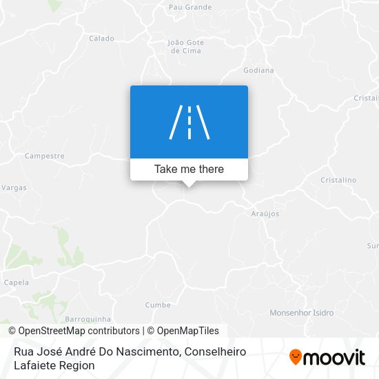 Rua José André Do Nascimento map