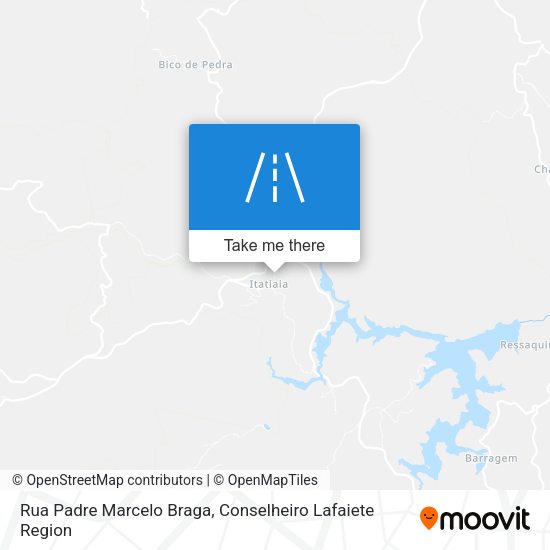 Rua Padre Marcelo Braga map