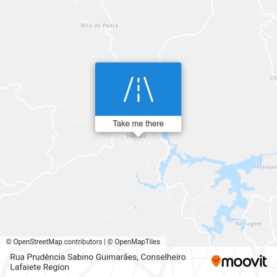 Rua Prudência Sabino Guimarães map