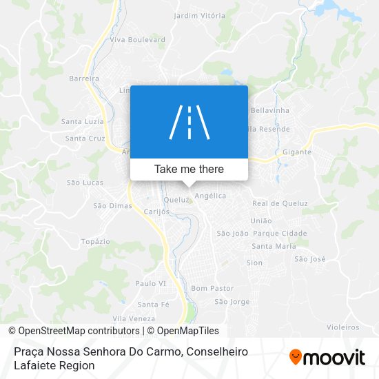 Praça Nossa Senhora Do Carmo map