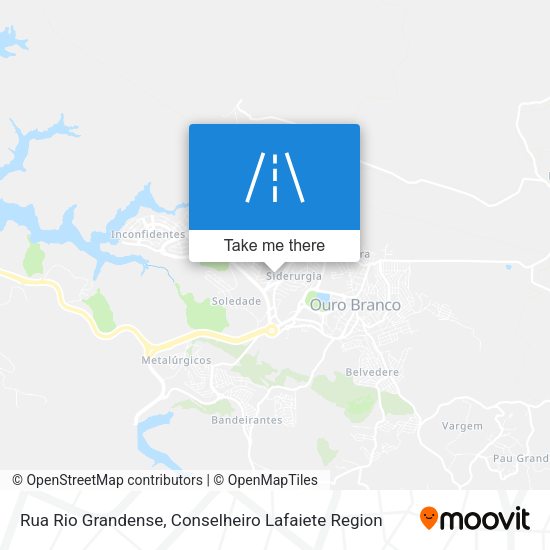 Rua Rio Grandense map